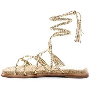 Sigerson Morrison James Platino Napa Braid Sandals